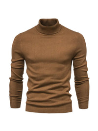 Hochwertiger Strickstoff für Bekleidung und Accessoires-Braun-S-Luzern Mode
