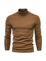 Hochwertiger Strickstoff für Bekleidung und Accessoires-Braun-S-Luzern Mode