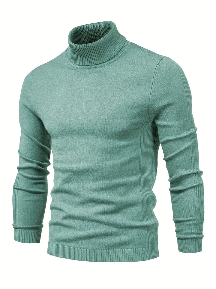 Hochwertiger Strickstoff für Bekleidung und Accessoires-Mintgrün-S-Luzern Mode