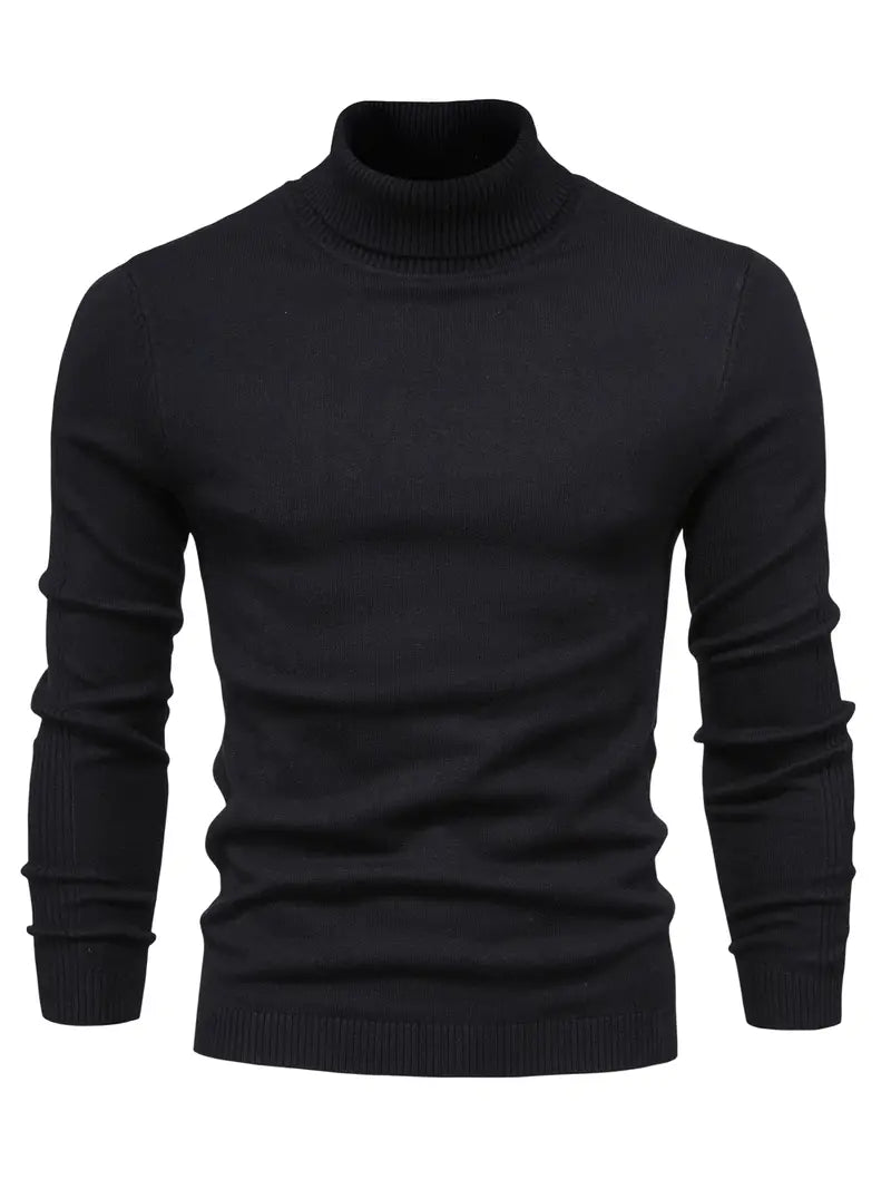 Hochwertiger Strickstoff für Bekleidung und Accessoires-Schwarz-S-Luzern Mode