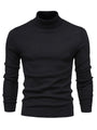Hochwertiger Strickstoff für Bekleidung und Accessoires-Schwarz-S-Luzern Mode