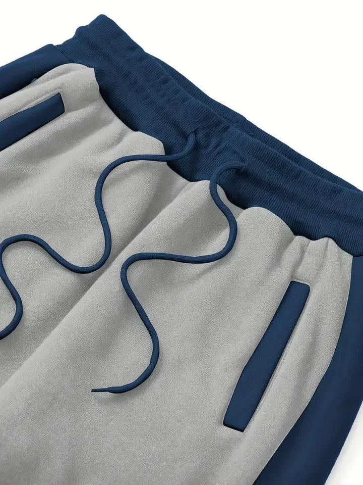Herren Jogginganzug mit Kapuze und Reißverschluss Set-Luzern Mode