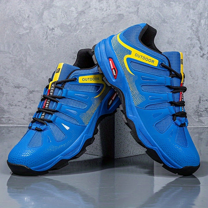 Herren Outdoor Wanderschuhe rutschfest und atmungsaktiv-Blau-39.5-Luzern Mode