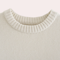 Oversized Gestreifter Damenpullover aus Baumwolle - Bequem & Stilvoll-Luzern Mode