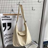 Leinwandtasche Damen - Große Schultertasche Alltag-Luzern Mode