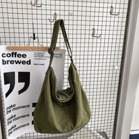 Leinwandtasche Damen - Große Schultertasche Alltag-Luzern Mode