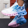 Herren Sneaker mit Luftpolstersohle für maximalen Komfort-Rosa-39-Luzern Mode