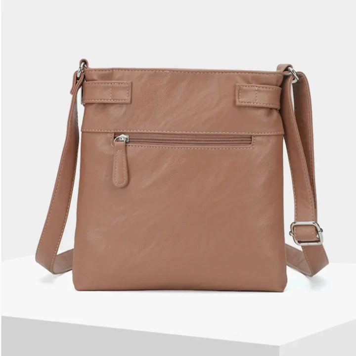 Damen Crossbody Tasche mit Mehreren Fächern Lederoptik-Luzern Mode