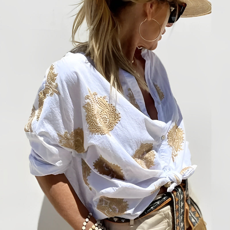 Trendy und schicke Damenbluse – Isabelle