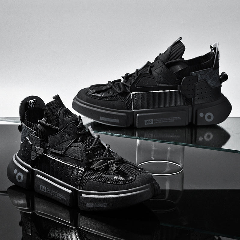 Herren Sneaker Kollektion - Stilvolle Freizeitschuhe kaufen-Schwarz-38-Luzern Mode