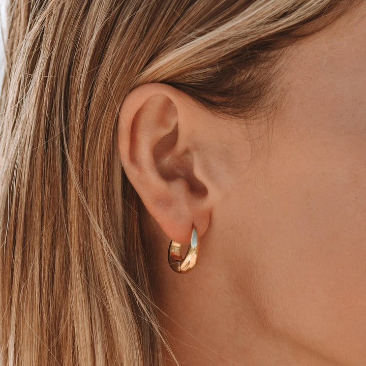 Ohrringe für Damen | Klassisch | Gold | Minimalistisch | Elegant-Luzern Mode