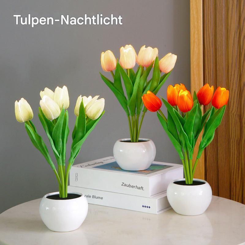 Tulpenförmige Lampe | Bouquet | LED | USB-C | Bunt | Hitzebeständig-Luzern Mode