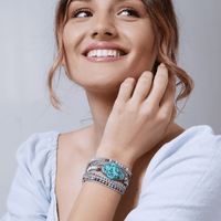 Wickelarmband | Heilend | Schützend | Steine | Stilvoll | Einzigartig | Handgefertigt-Luzern Mode