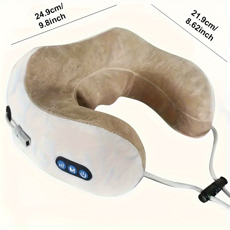 Nackenkissen | U-Form | Memory Foam | Wärmend | Komfortabel | Entspannend-Luzern Mode