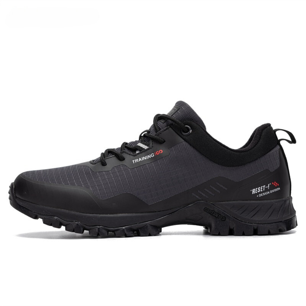 Herren Outdoor Wanderschuhe rutschfest und wasserdicht-Grau-41-Luzern Mode