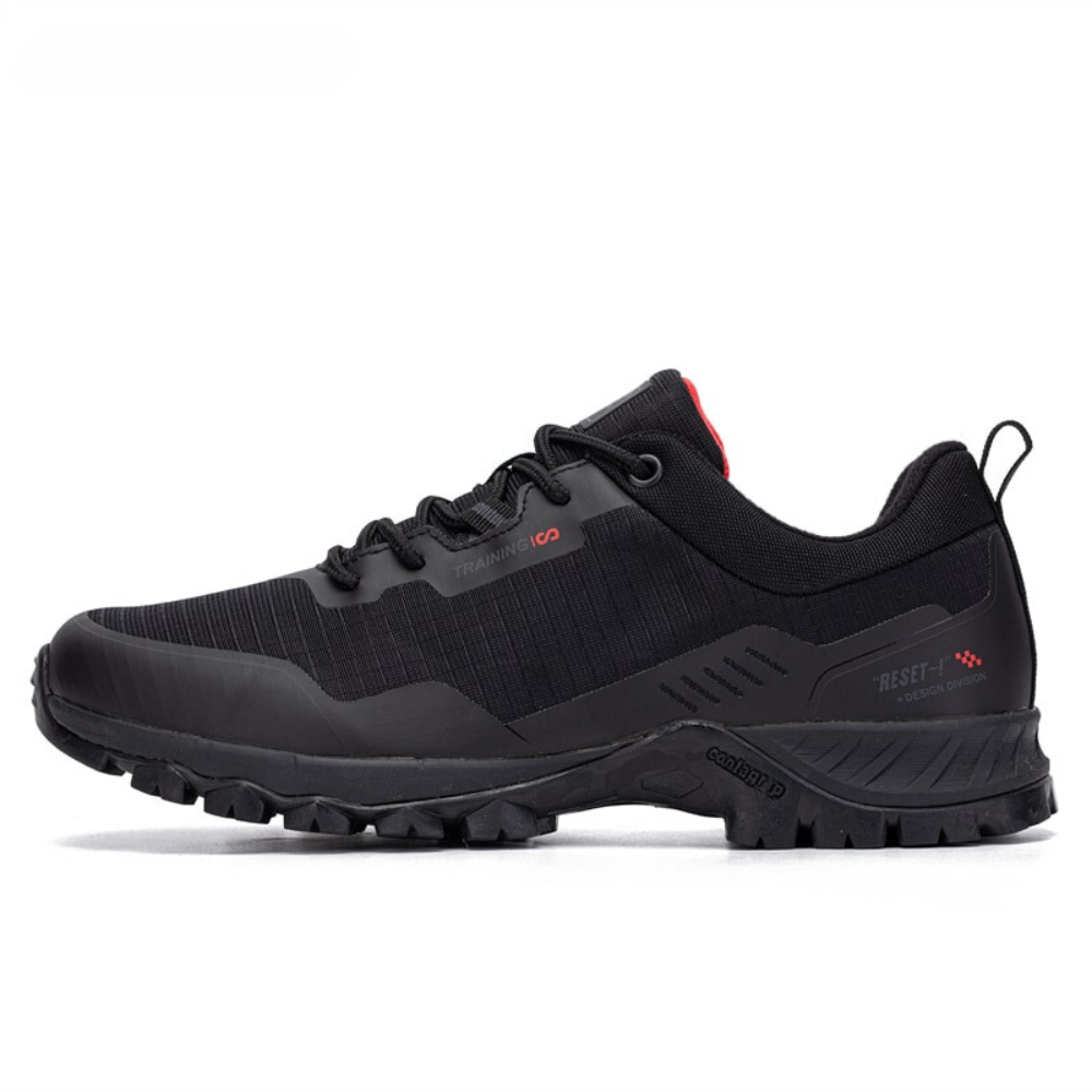 Herren Outdoor Wanderschuhe rutschfest und wasserdicht-Schwarz-41-Luzern Mode