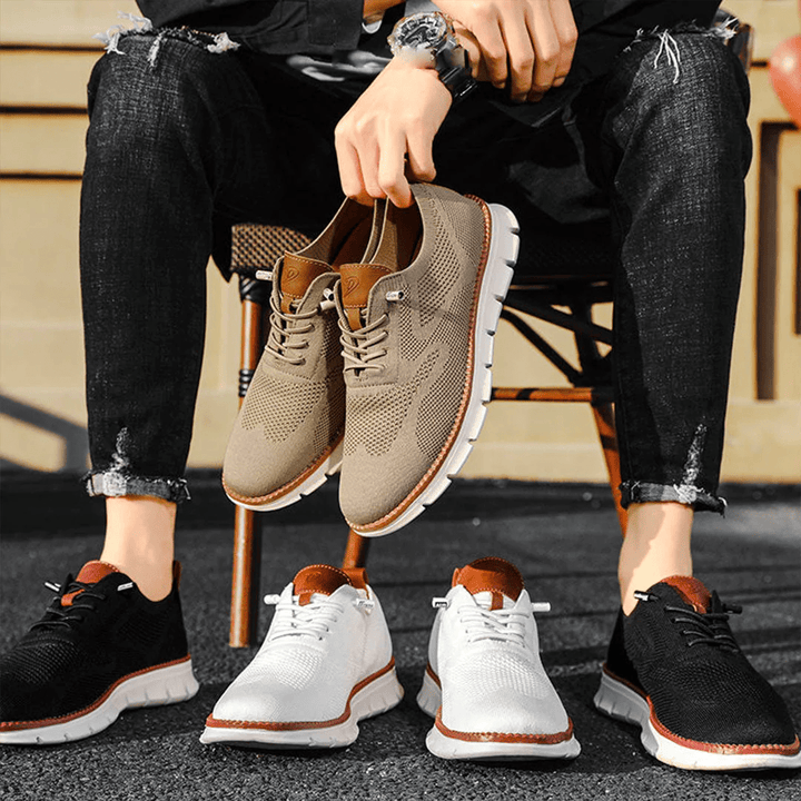 Herren Schuhe | Sportlich | Niedrig | Schnürung | Ergonomisch | Vegan-Luzern Mode
