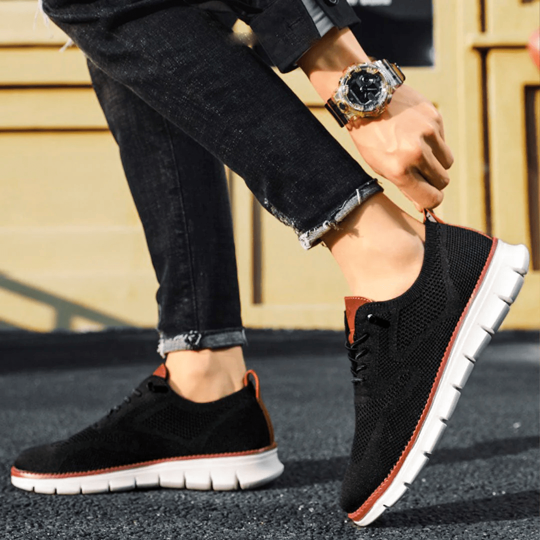 Herren Schuhe | Sportlich | Niedrig | Schnürung | Ergonomisch | Vegan-Luzern Mode