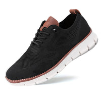 Herren Schuhe | Sportlich | Niedrig | Schnürung | Ergonomisch | Vegan-Schwarz-40-Luzern Mode