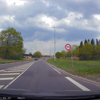 Dashcam | Ultra HD 4K | Eingebautes GPS | WiFi | 2,45" Display-Luzern Mode