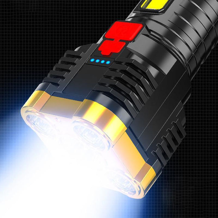 Taschenlampe | Extrem hell | Vielseitig | Langlebig | SOS-Funktion | 100.000 Lumen | Wasserfest-Luzern Mode