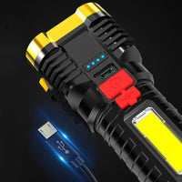 Taschenlampe | Extrem hell | Vielseitig | Langlebig | SOS-Funktion | 100.000 Lumen | Wasserfest-Luzern Mode