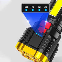 Taschenlampe | Extrem hell | Vielseitig | Langlebig | SOS-Funktion | 100.000 Lumen | Wasserfest-Luzern Mode