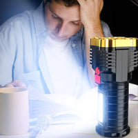 Taschenlampe | Extrem hell | Vielseitig | Langlebig | SOS-Funktion | 100.000 Lumen | Wasserfest-Luzern Mode