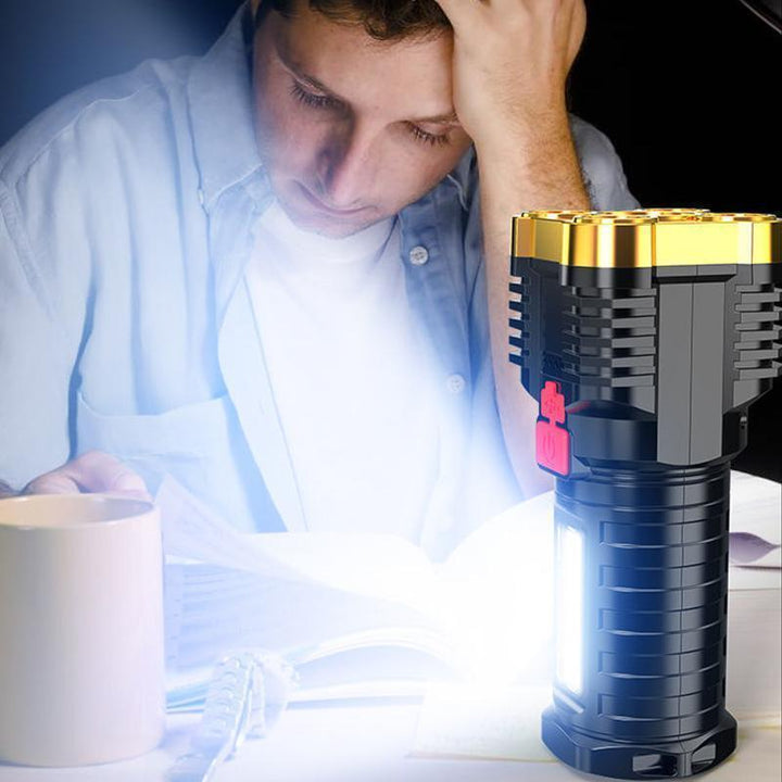 Taschenlampe | Extrem hell | Vielseitig | Langlebig | SOS-Funktion | 100.000 Lumen | Wasserfest-Luzern Mode