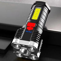 Taschenlampe | Extrem hell | Vielseitig | Langlebig | SOS-Funktion | 100.000 Lumen | Wasserfest-Luzern Mode