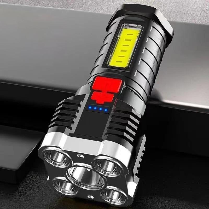 Taschenlampe | Extrem hell | Vielseitig | Langlebig | SOS-Funktion | 100.000 Lumen | Wasserfest-Luzern Mode