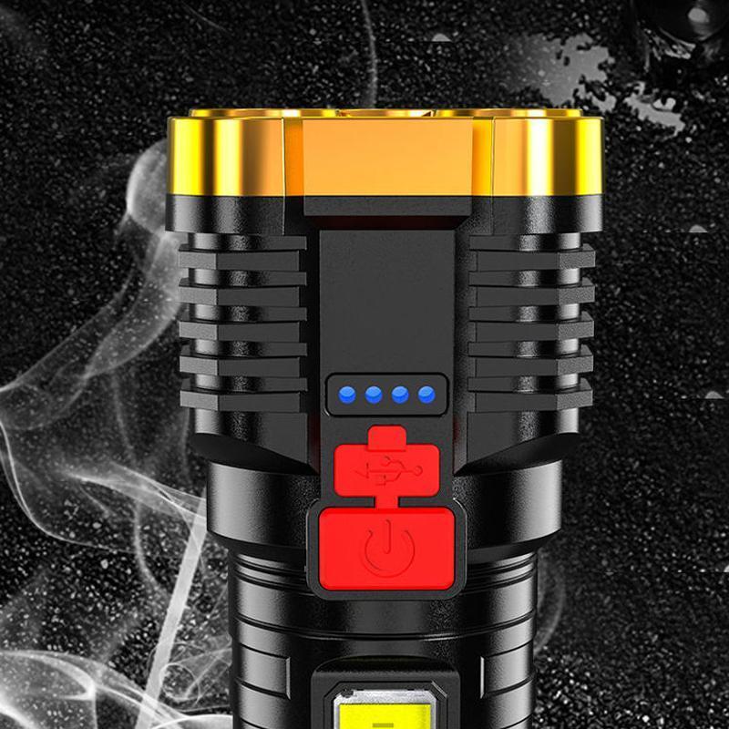Taschenlampe | Extrem hell | Vielseitig | Langlebig | SOS-Funktion | 100.000 Lumen | Wasserfest-Luzern Mode