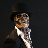 Skeletmaske | Halloween | Latex | Karneval | Realistisch | Einheitsgröße-Luzern Mode