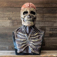 Skeletmaske | Halloween | Latex | Karneval | Realistisch | Einheitsgröße-Luzern Mode