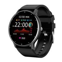 Smartwatch | Ultradünn | Wasserdicht | Stilvoll | Vielseitig | Langlebig | Modern-Schwarz-Luzern Mode