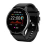 Smartwatch | Ultradünn | Wasserdicht | Stilvoll | Vielseitig | Langlebig | Modern-Schwarz-Luzern Mode