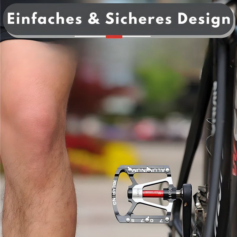 Fahrradpedale | Anti-Rutsch Langlebig Grip Anti-Korrosion Vielseitig Leicht-Luzern Mode