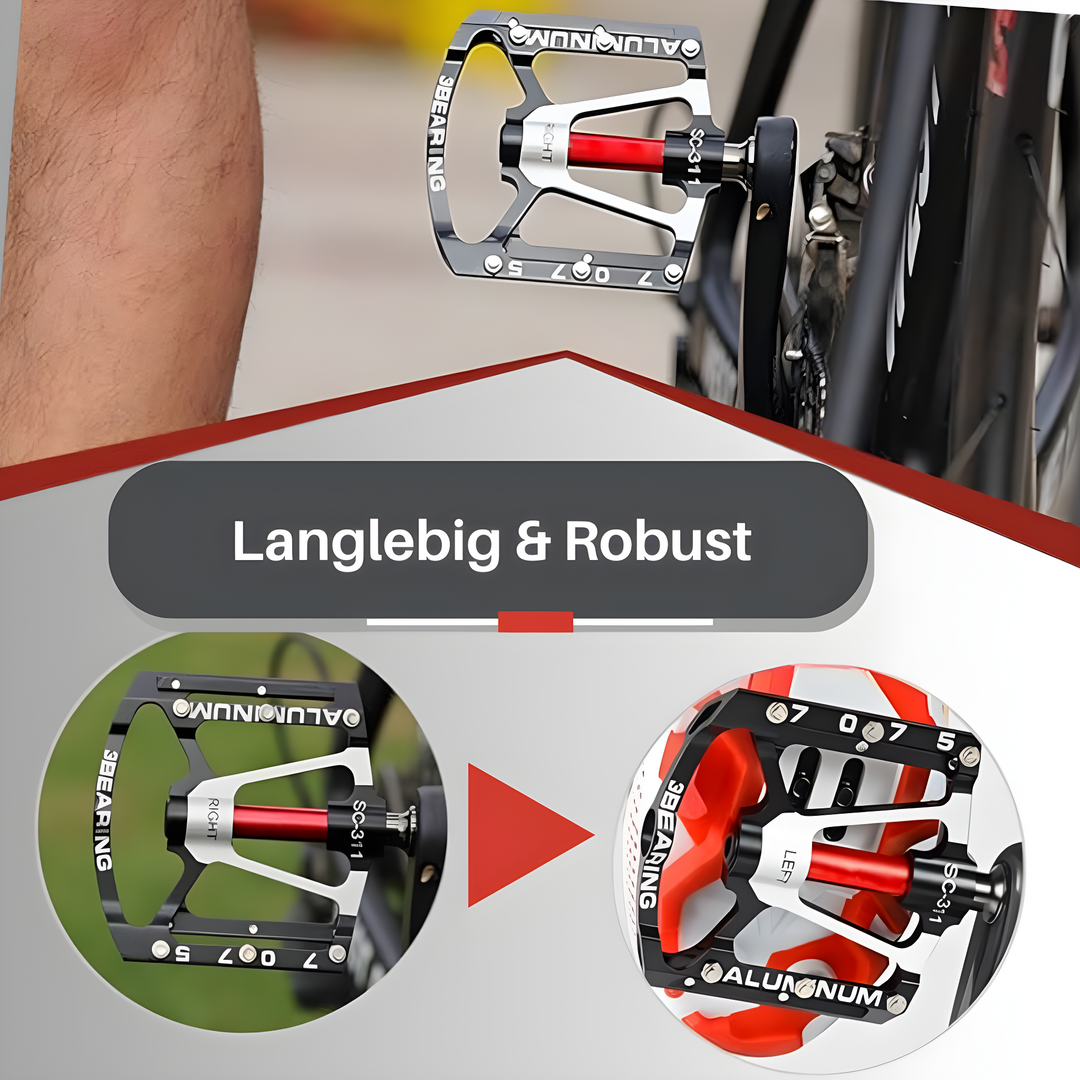 Fahrradpedale | Anti-Rutsch Langlebig Grip Anti-Korrosion Vielseitig Leicht-Luzern Mode
