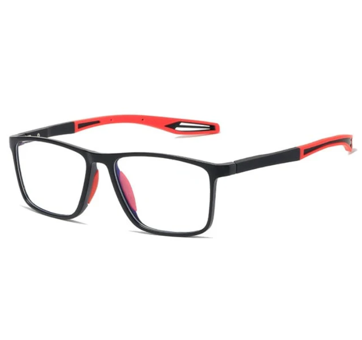 Herren Sport Ultra-Leichte Anti-Blau Licht Lesebrille-Rot-Luzern Mode