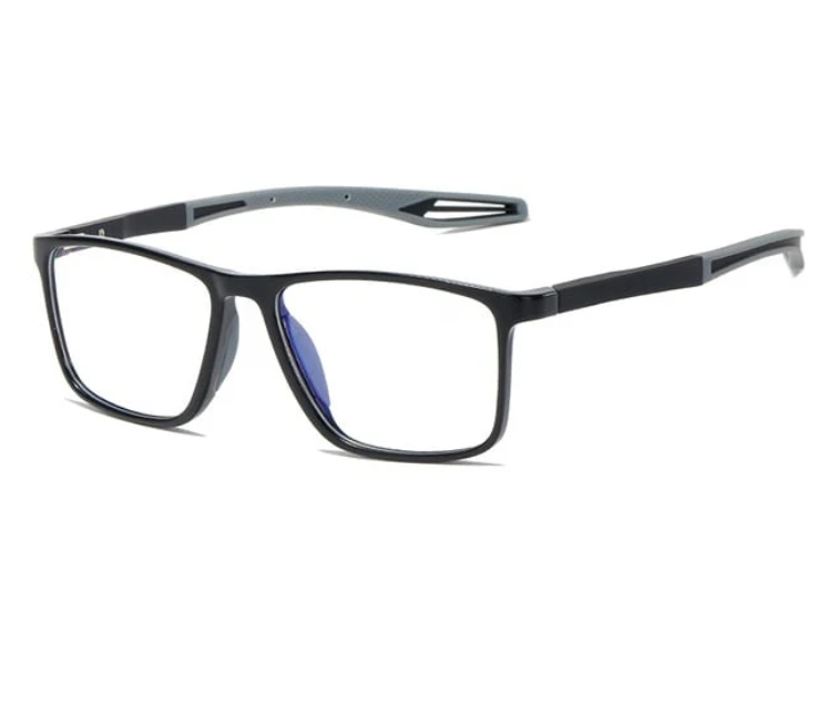 Herren Sport Ultra-Leichte Anti-Blau Licht Lesebrille-Schwarz-Luzern Mode