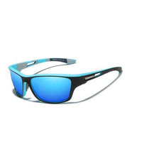 Herren Sonnenbrille | UV-Schutz | Sportlich | Polycarbonat | Leicht-Blau-Luzern Mode