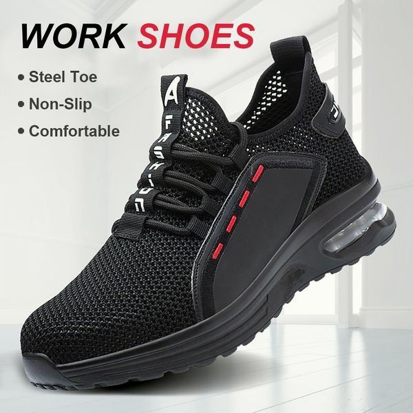 Sicherheitsschuhe | Stahlkappe | Kevlar-Sohle | Leicht | Sneaker-Luzern Mode