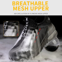Sicherheitsschuhe | Stahlkappe | Kevlar-Sohle | Leicht | Sneaker-Luzern Mode