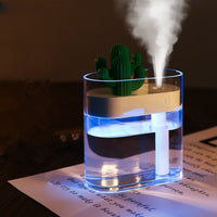 Luftbefeuchter | Ultraschall | Leise | Kaktus-Design | Stilvoll | Wiederaufladbar | 160ML-Luzern Mode