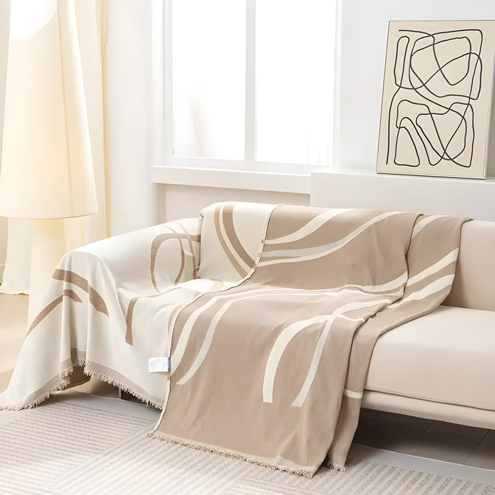 Sofaüberwurf | Universell Umkehrbar Langlebig Stilvoll Vielseitig Weich-Luzern Mode