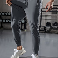 Herren Sporthose Jogginghose Fitness Training atmungsaktiv-2XS-Grau Stil 1-Luzern Mode