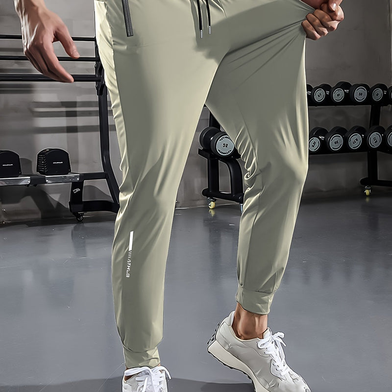 Herren Sporthose Jogginghose Fitness Training atmungsaktiv-2XS-Khaki Stil 2-Luzern Mode