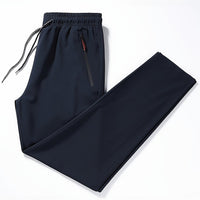 Herren Jogginghose mit Reißverschlusstaschen, bequem-XS-Marineblau-Luzern Mode