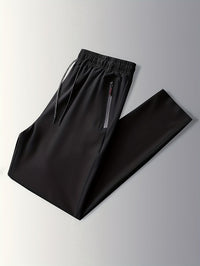 Herren Jogginghose mit Reißverschlusstaschen, bequem-Luzern Mode