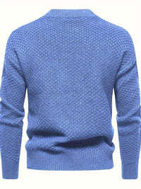 Herren Strickpullover mit Zopfmuster für Herbst/Winter-Luzern Mode